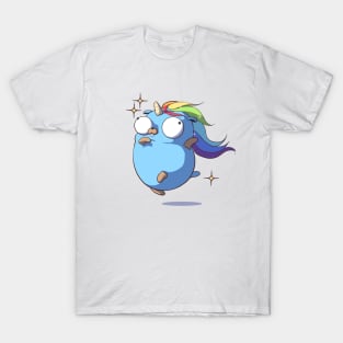 Golang Gopher Unicorn T-Shirt